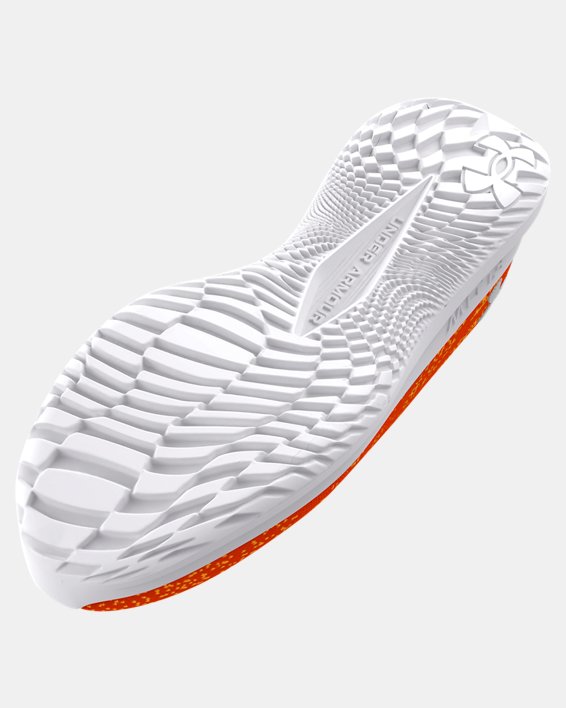 Chaussure de course UA Velociti 3 pour homme, Orange, pdpMainDesktop image number 4